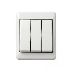 Bryter påvegg RS16/ hvit 1-1-1Pol-Elko-0