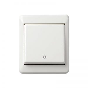 Bryter påvegg RS16/ hvit 2Pol-Elko-0