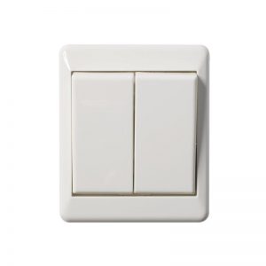 Bryter påvegg RS16/ hvit 5 Kronevender-Elko-0