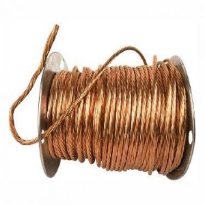 Kobberline jordingstråd KHF 25mm2 0.22KG/M-0