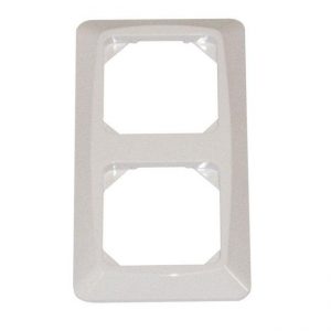 Kombinasjonsplate Egant 2-Hull Hvit-0