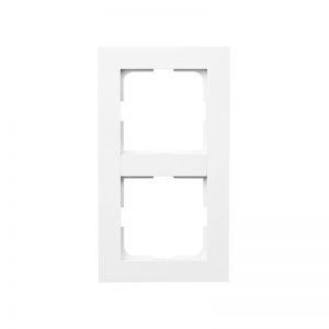 Kombinasjonsplate 2-Hull Plus Hvit-El-0