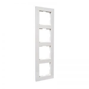 Kombinasjonsplate 4-Hull Plus Hvit-El-0