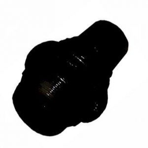 Lampeholder E14 Gjeng Sort med 2 Ringer-0