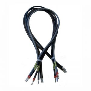 Målesløyfe 3-Fas 3x2x0,90m. 10MM2 dobbeltisolert SO/BR/GRÅ-0