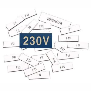 Merkesett 230/400V for Boligskap-0