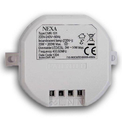 Nexa Trådløs CMR-101 Innfelt LED dimmer 14538-0 Nexa Trådløs CMR-101 Innfelt LED dimmer 14538-0