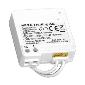 Nexa Trådløs WMR-252 Innfelt dimmer 14549-0