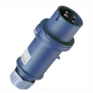 Rundstift Støpsel 3-FAS 316-9 230V Blå-0