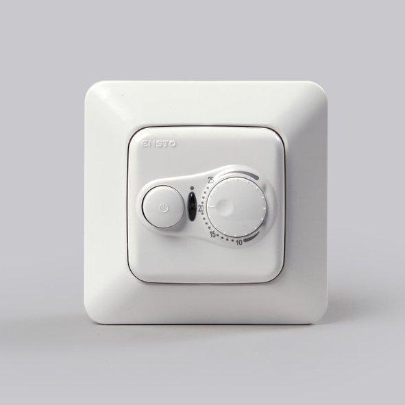 Termostat Ensto ECO10RJ+E 10A med romføler-0 Termostat Ensto ECO10RJ+E 10A med romføler-0