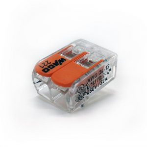 Wago klemme Slimline 2 X 0,5 - 4mm2 m/åpning -0