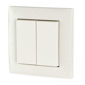 Xcomfort Bryter/Dimmer-sender 2-kanal CPAD-00/194 Elko 55x55-0