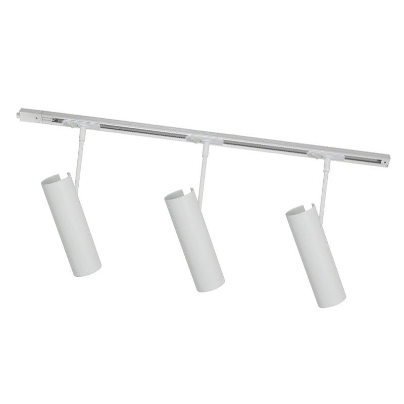 Link Spotskinne 1 meter + 3 x Mib Hvit GU10-0 Link Spotskinne 1 meter + 3 x Mib Hvit GU10-0