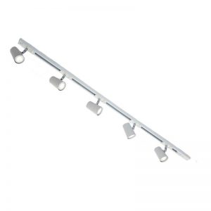 Trackline Conic 1,0M skinne M/ 5 Spot Hvit 5,5 Watt GU10 LED-0