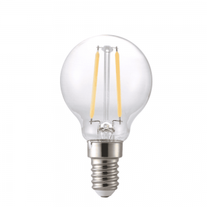 LED pære 230V/E14 4,8W Klart glass Ilum Filament Dimbar Ø:4,5-0