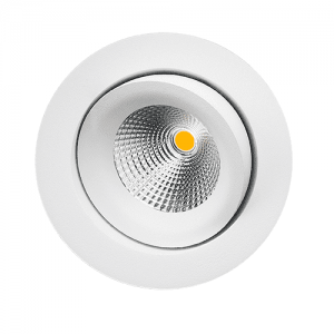 SG Gyro IsoSafe Lavtbyggende Dimtowarm 6W LED m/driver 54mm Matt Hvit-0
