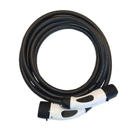 Elbil ladekabel type 2 til type 2 3P+N 32A 5m-0 Elbil ladekabel type 2 til type 2 3P+N 32A 5m-0