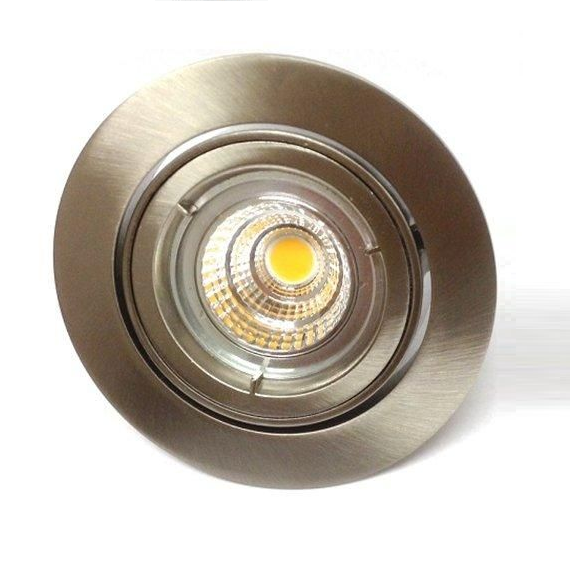 R-Line GU10 downlight LED Børstet stål R-Line GU10 downlight LED Børstet stål