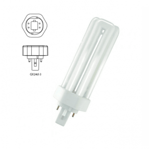 Kompaktlysrør GX24q-3 4-pins 830